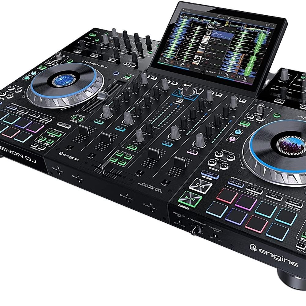 Dj Controller 4 Channel Standalone - 人気商品！DJ PRIME 4/4 デッキ搭載、スタンドアロン型スマートDJコンソール／Serato DJコントローラー。4チャンネルのデジタルミキサー内蔵。