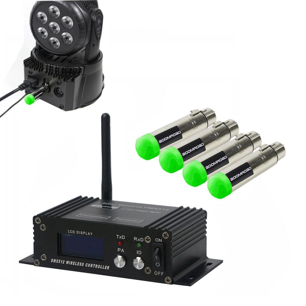Dj Light Moving Head Stage - XLRレシーバートランスミッターDMXコントロールワイヤレスDMX512 LCDディスプレイコントローラー ディスコDJパーティー ステージPARムービングヘッドレーザーライト用