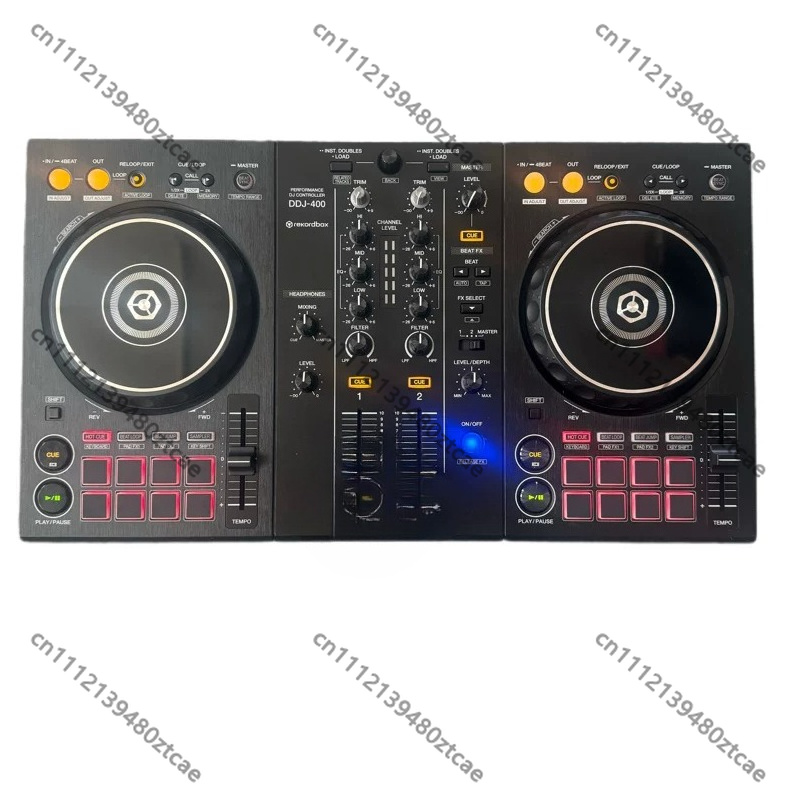 Dj Controller With Jog Wheel - チャンネルUSB MIDI DJコントローラーコンソール、DJソフトウェア、ライブストリーミング、パーティー用ジョグホイール付き