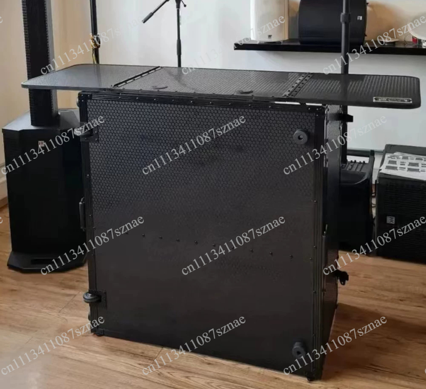 Dj Stand Table Foldable - ポータブル折りたたみ式DJブースフライトケーステーブルモバイルミキシングコンソールスタンドプロフェッショナルバーナイトクラブパフォーマンスコントローラーデスク