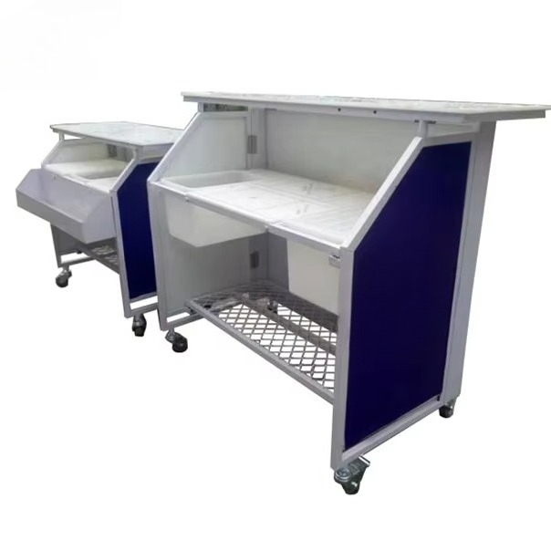 Dj Stand Table Foldable - アルミ製ポータブルDJテーブル 高品質組み立て式折りたたみモバイルDJトラススタンド イベントナイトバー用