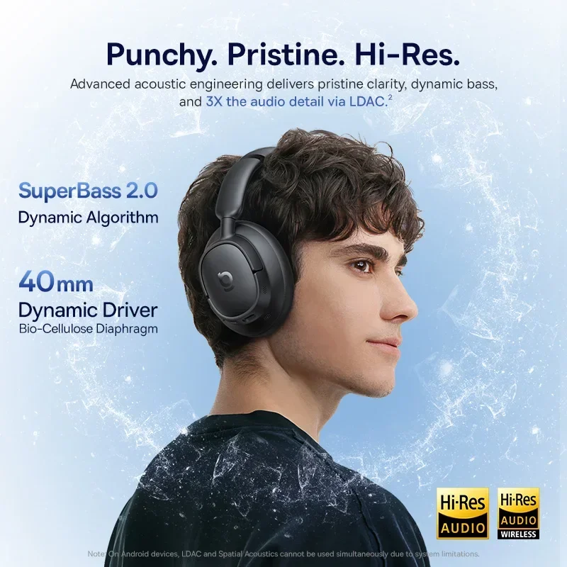 Baseus EH10 NC ANC ワイヤレスヘッドホン  - Dj Headphones Professional のレビューと価格