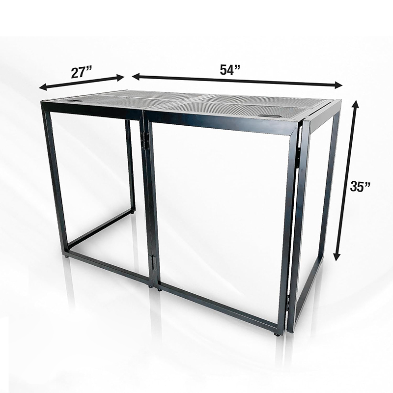 カスタマイズ可能なポータブル折りたたみステージミキサー、折り - Dj Stand Table Foldable のレビューと価格