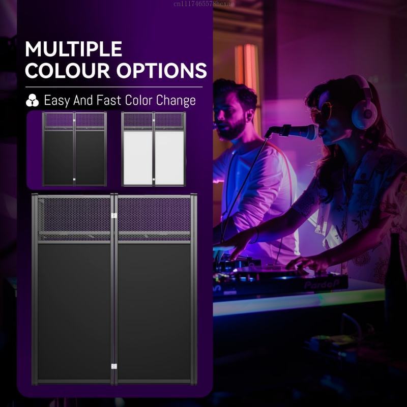 明堂ステージブース用、折りたたみ式スタンド付きLEDテーブル - Dj Stand Table Foldable のレビューと価格