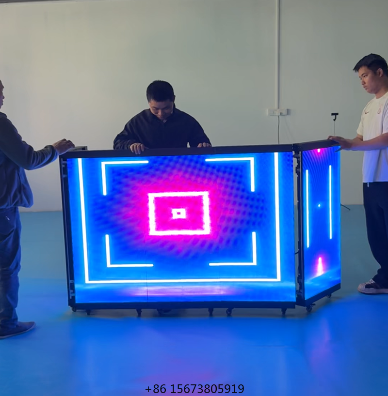 GOB保護付きポータブル折りたたみ式DJブーススタンドLED - Dj Stand Table Foldable のレビューと価格
