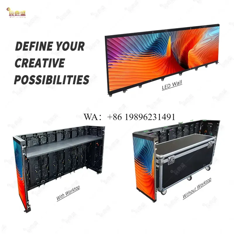 カスタムメイドのキャビン型テレビ壁面、メサ型、曲面型デスク、 - Dj Stand Table Foldable のレビューと価格