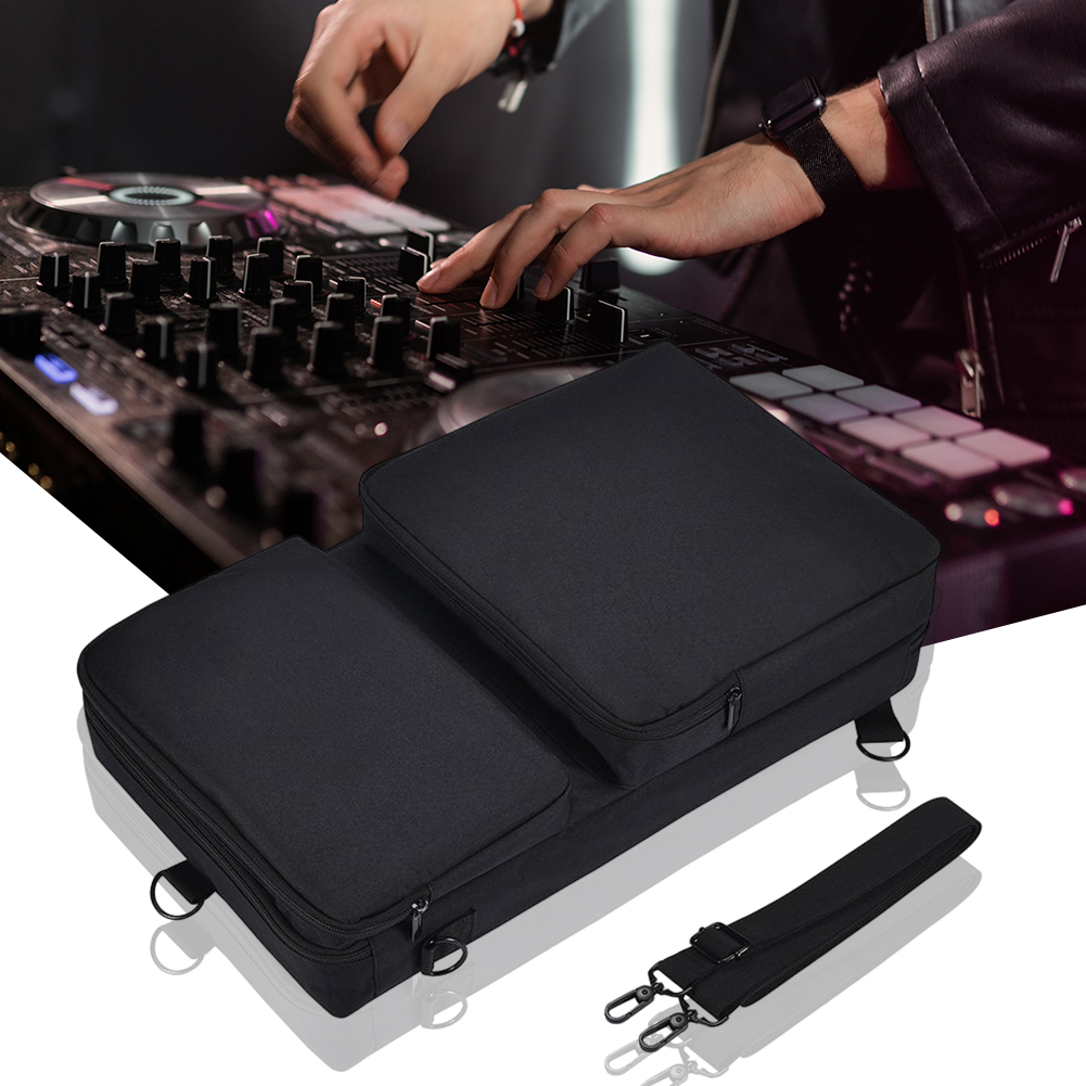 ポータブルdjコントローラーパッド入り収納バッグ防塵保護ケー - Dj Turntable Direct Drive のレビューと価格