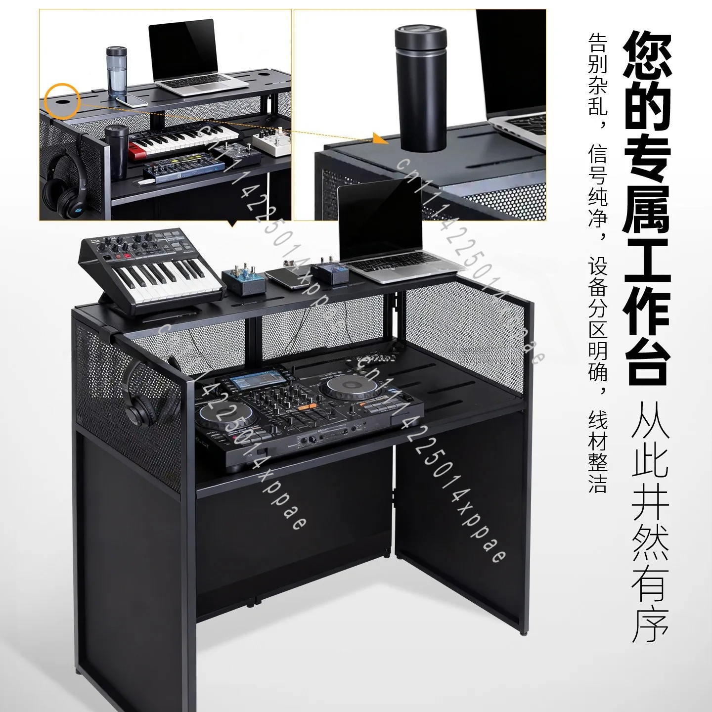 DJミキサー用トラステーブル、カスタムデザイン、明堂ステージ - Dj Stand Table Foldable のレビューと価格
