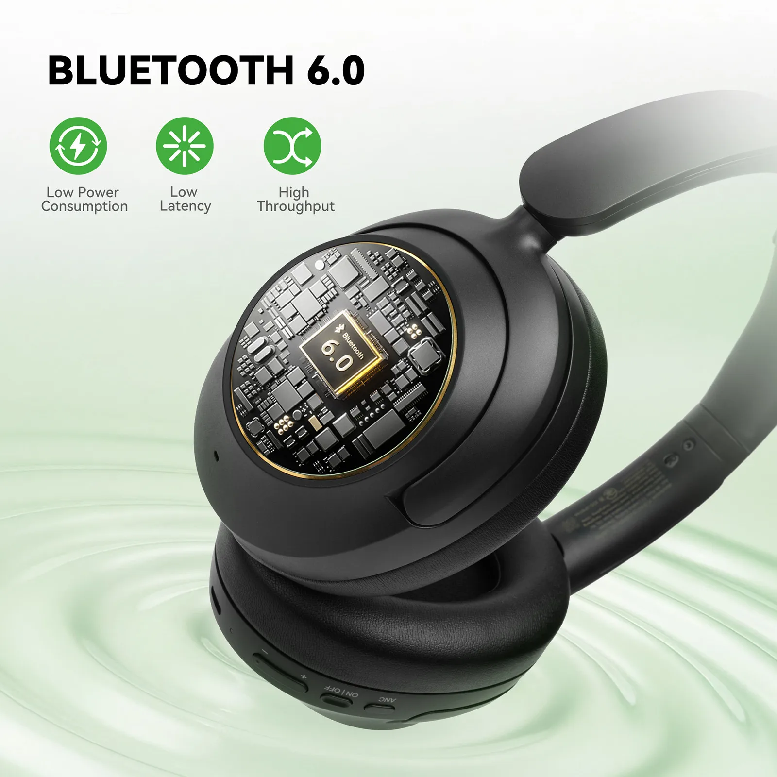OneOdio A6 ANC ワイヤレス Bluetooth - Dj Headphones Professional のレビューと価格