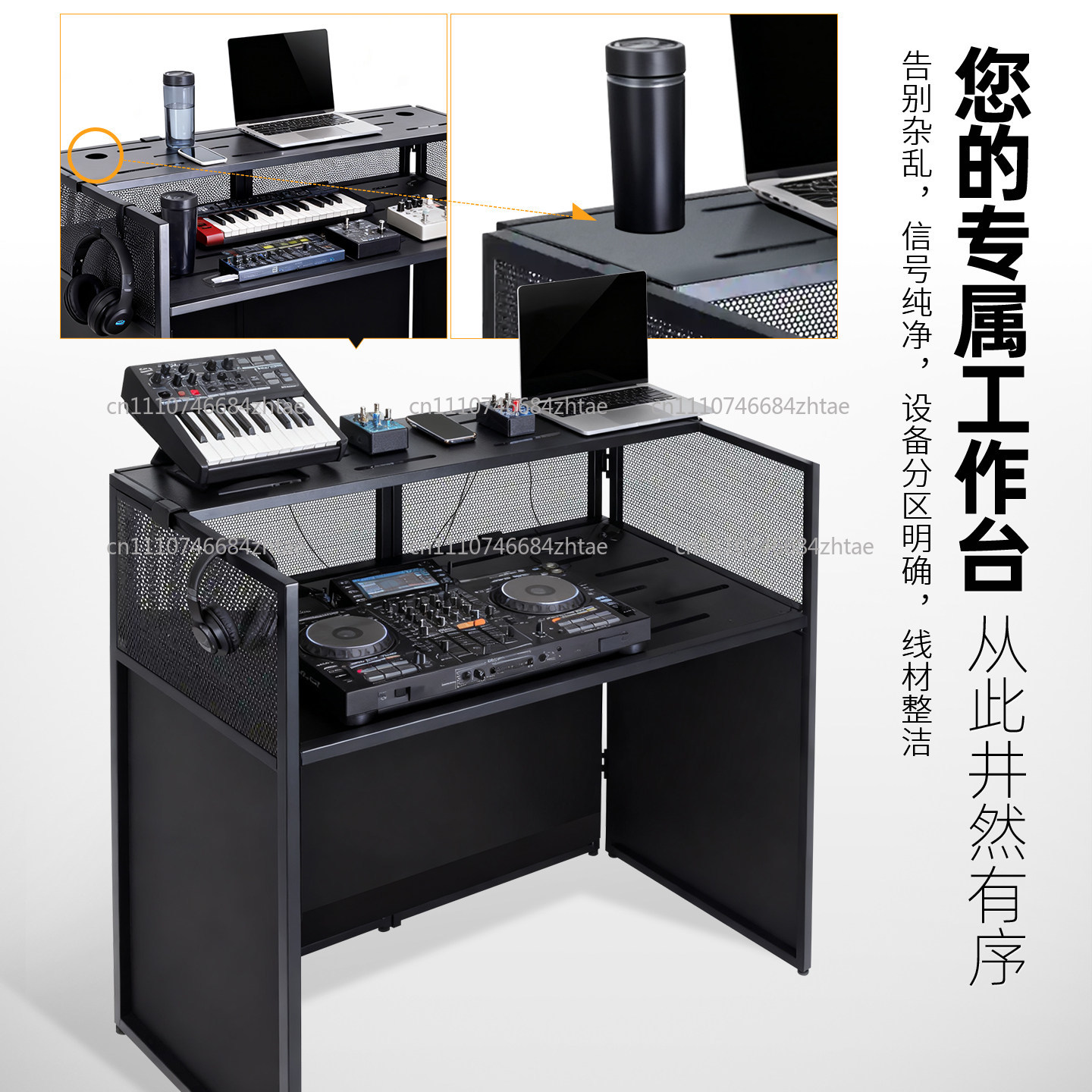 カスタムデザインの明堂ステージブース折りたたみ式スタンドLE - Dj Stand Table Foldable のレビューと価格